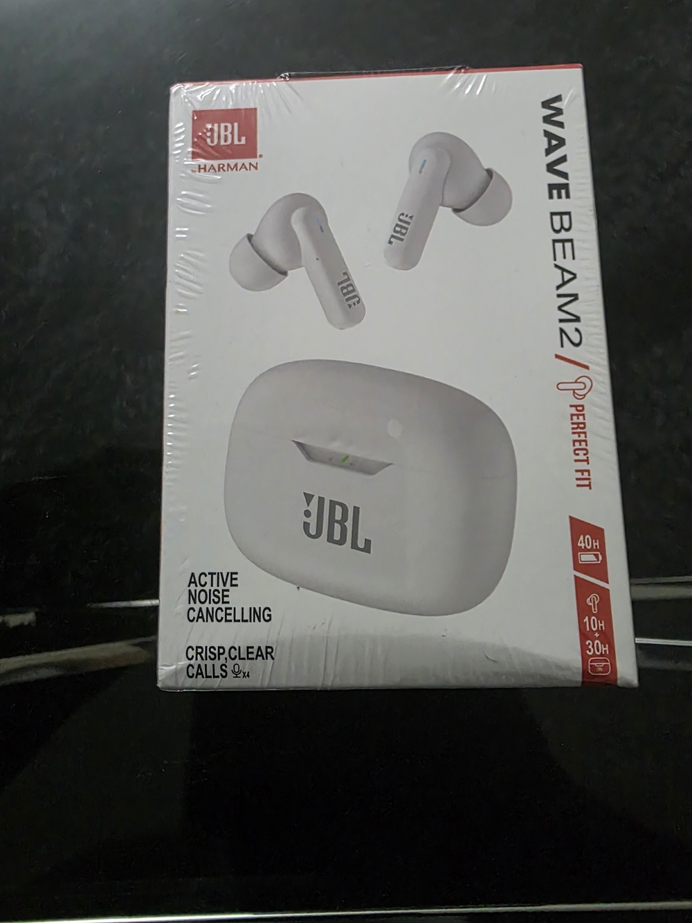 JBL Wave Beam2 True Wireless Earbuds – White